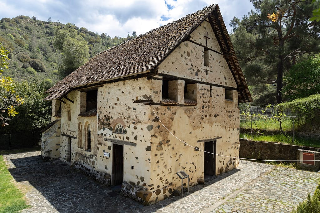 Walking in cyprus, Agios Nikolaos tis Stegis church