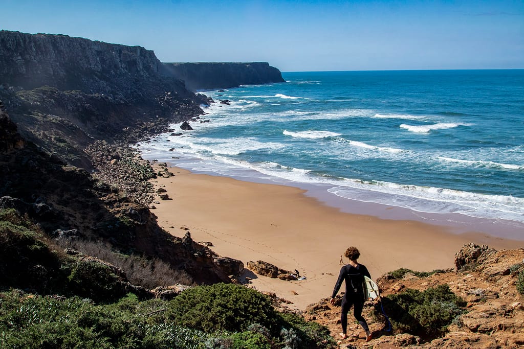 Telheiro beach on the Costa Vicentina