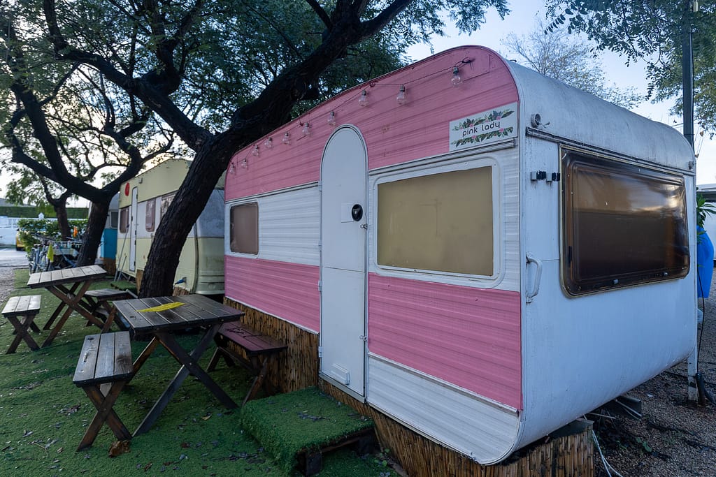 Camping El Cid caravan