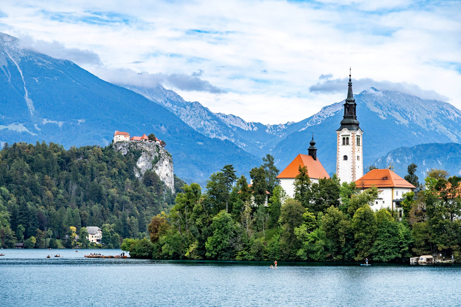 Lake bled views