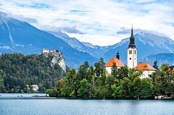 Lake bled views