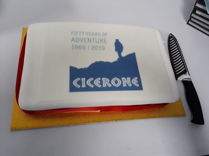 cicerone press birthday Cicerone Press birthday cake
